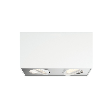 Oprawa Natynkowa Lampa LED 9W 1000lm 2200-2700K Ściemnialna WarmGlow Biała Box Philips
