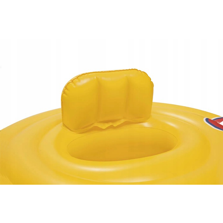 Koło Dmuchane do Pływania Siedzisko dla Dzieci Basenowe Żółte