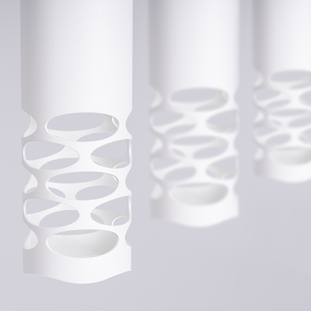 Lampa Wisząca Sufitowa 3x GU10 Biała LIRO Ocean Green SL.1693 Sollux