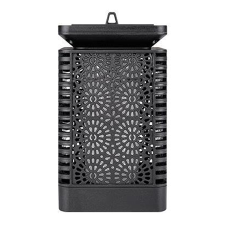 Lampion Ogrodowa LED Solarna Dekoracyjna Płomień Kwadrat 17cm