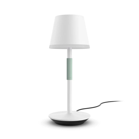 Lampa Stołowa Biurkowa LED 6.2W 530lm White and Color Ambiance RGB + TW Biała 35cm Inteligentna SMART Zigbee Bluetooth Go Table Philips HUE