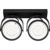 Lampa sufitowa Kinkiet LEON 2x ES111 Ruchomy czarny