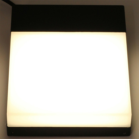 Lampa Ogrodowa Kinkiet Elewacyjny LED ARIES 15W 4000K IP54