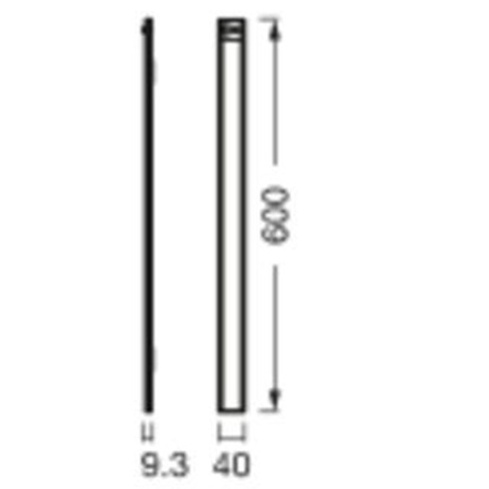 Lampka LED Podszafkowa Listwa 4W 270lm CCT z Czujnikiem Ruchu Zmierzchu Bateryjna Szary Linear Ledvance