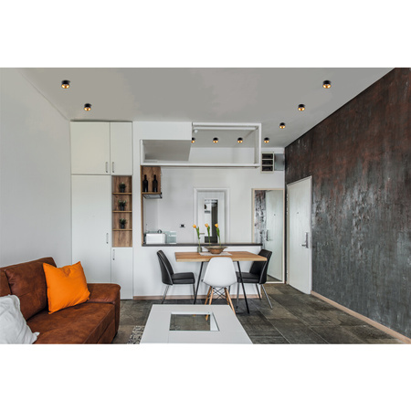 Oprawa Sufitowa Punktowa Spot GU10 Czarna MINI RITI KANLUX