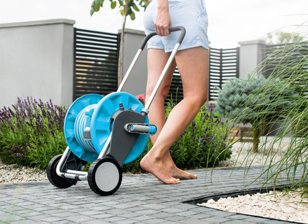 Wózek na Wąż Ogrodowy COMPACT 1/2" 5/8" 3/4" CELLFAST