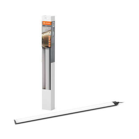 Lampka Podszafkowa LED Listwa Meblowa z Czujnikiem Ruchu 7.5W 480lm CCT Ściemnialna Czarny 35cm Linear Angle Ledvance