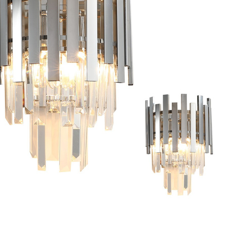 Lampa Ścienna Kinkiet ASPEN Chrom 2xE14 Milagro