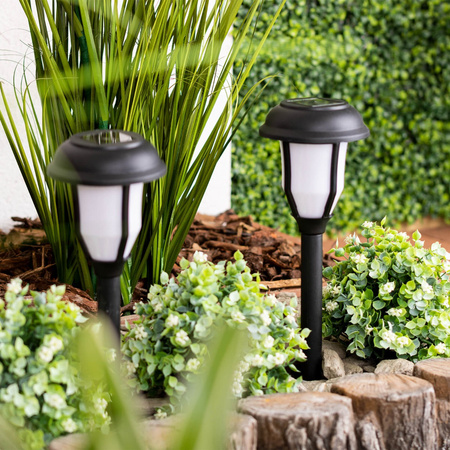 Lampa Solarna Ogrodowa LED Wbijana Pochodnia 40cm IP44 Czujnik Zmierzchu