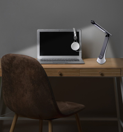 Lampka Biurkowa Stołowa LED BLADE 5W LED Biała Milagro