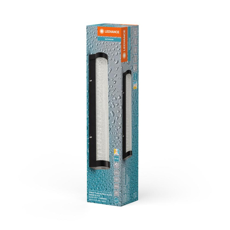 Lampa Łazienkowa LED Kinkiet Nad Lustro Ściemnialny 9W 820lm CCT Czarny IP44 40cm Obris Ledvance