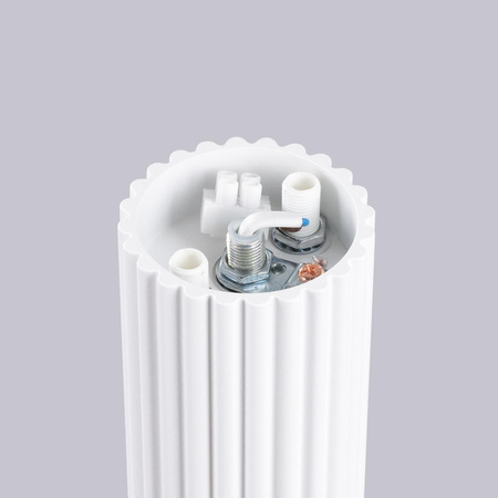 Lampa Łazienkowa Oprawa Natynkowa Sufitowa G9 Okrągła Biała Nowoczesna Matowa IP44 Halo Sollux