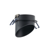 Oprawa Podtynkowa Sufitowa GU10 Czarna SOLTA 10491 Nowodvorski