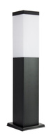 Lampa Ogrodowa Zewnętrzna Stojąca SŁUPEK Inox Kwadratowa SS802-450 BL E27 45cm Su-Ma