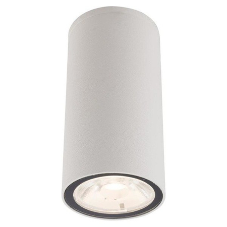 Lampa Ogrodowa Zewnętrzna Sufitowa EDESA LED S 9111 IP54 3W 3000K Tuba Biała Nowodvorski