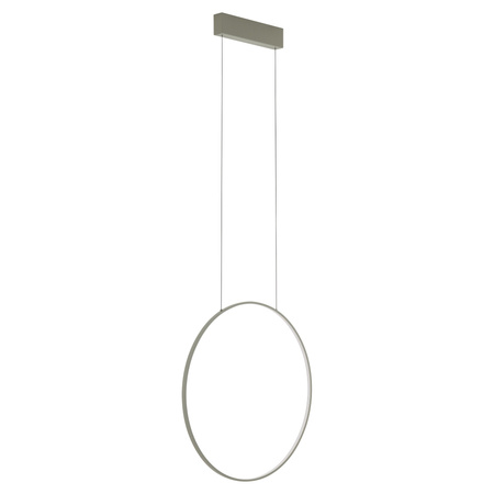 Lampa Sufitowa Wisząca LED 21W 660lm 3000K Ciepła Oliwkowa Nowoczesna CIRCOLO LED M 11401 Nowodvorski
