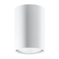 Lampa Sufitowa Oprawa Natynkowa SPOT TUBA GU10 Tubularna Biała Nowoczesna Lagos Sollux