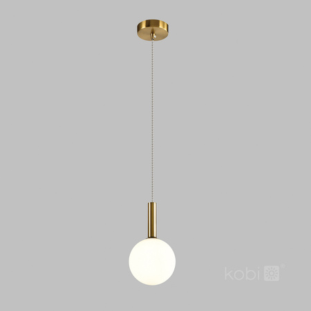 Lampa Wisząca Dekoracyjna Zwis G9 Złota Elegance Kobi