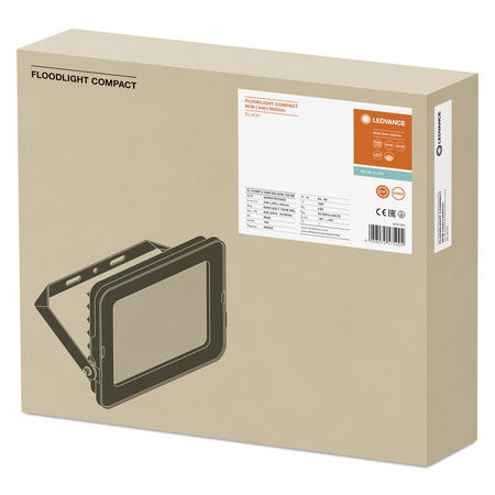 Naświetlacz LED 90W 9000lm 4000K IP65 Czarny LEDVANCE COMPACT V