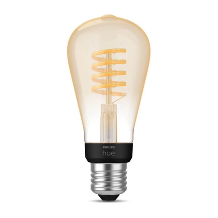 Żarówka LED Edison E27 ST64 7W CCT PHILIPS HUE White & Ambiance Filament Bluetooth Zigbee