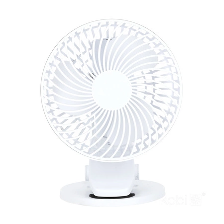 Wentylator Biurkowy Klips Przenośny Akumulatorowy USB-C Biały Viento Windstar Kobi