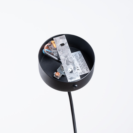 Lampa Sufitowa Wisząca Zwis G9 Kulista Czarna Nowoczesna Hyperion Sollux