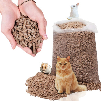 Pellet Drzewny Sosnowy Żwirek Dla Kota Chomika Królików Naturalny Worek 15KG