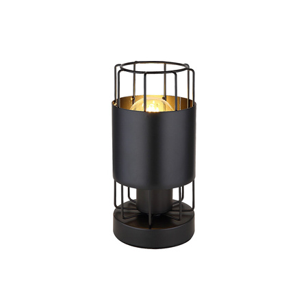 Lampa Stołowa Biurkowa Nocna E27 Czarny Industrialny Dimitri Rabalux