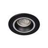 Oprawa sufitowa podtynkowa FELINE DSO GU10/GU5.3 Okrągła Czarna KANLUX