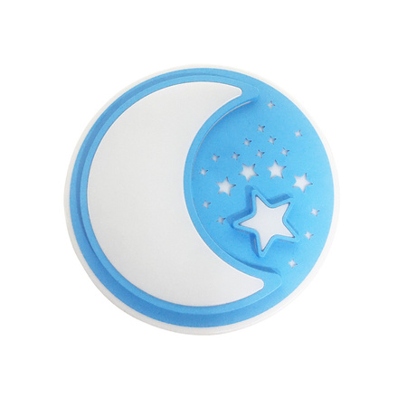 Plafon LED Lampa Sufitowa Natynkowa NOTE Niebieski 45W LED Ø480 mm Milagro