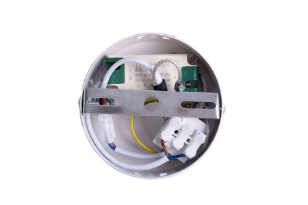 Lampa wisząca RING biały okrąg 36W LED Metal i akryl IP20 styl nowoczesny Milagro