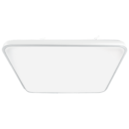 Plafon LED Lampa Sufitowa Natynkowa Biały kwadratowy FABIO 35W 47 cm 4000K Milagro