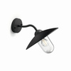 Kinkiet Ogrodowy Lampa Elewacyjna Zewnętrzna E27 IP44 Czarna Hammock Philips