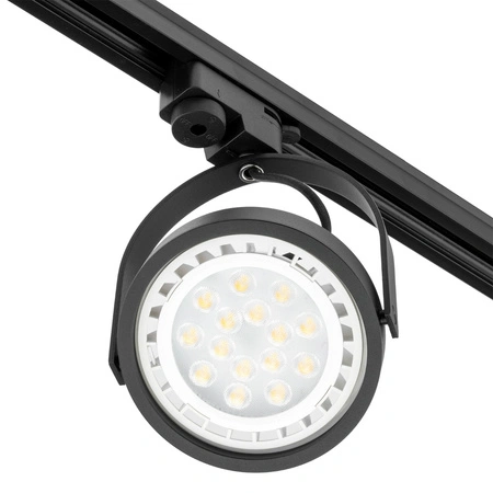 Reflektor szynowy Lampa sufitowa LEON ES111 Ruchomy czarny