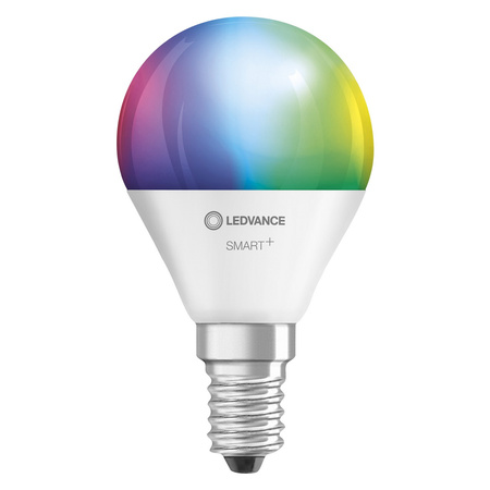 Żarówka LED E14 P40 4.9W 470lm RGBW SMART+ WiFi Ściemnialna Mini Bulb LEDVANCE