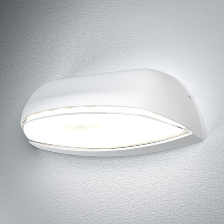 Kinkiet ścienny lampa elewacyjna oprawa zewnętrzna 12W 530lm 3000K biała Endura Style Wide LEDVANCE
