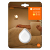 Lampka Nocna LED Orientacyjna do Gniazdka 0.5W 15lm 3000K Ciepła Ściemnialna z Czujnikiem Zmierzchu Biały Lunetta Ledvance