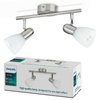 Lampa Sufitowa Reflektor 2x E14 nikiel Burlap Philips