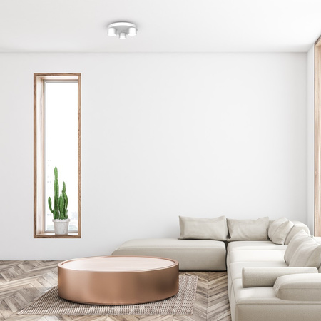 Lampa Sufitowa DIXIE Biała 3xGX53 Milagro