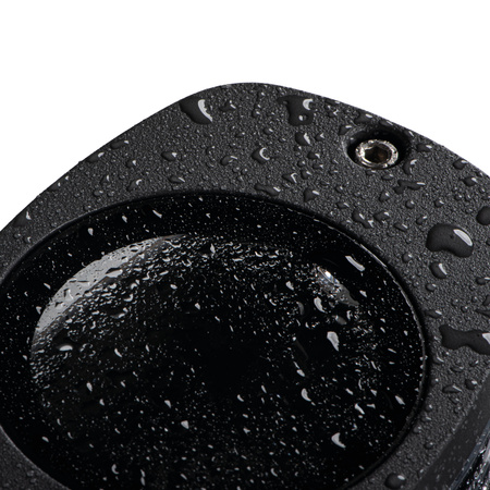 Kinkiet Ogrodowy Lampa Elewacyjna Zewnętrzna GU10 IP54 Natynkowa Czarna ZEVI Kanlux