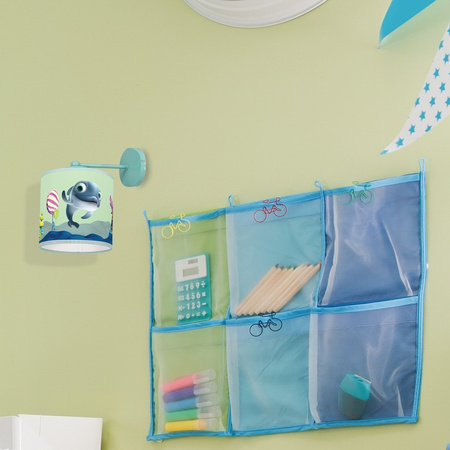 Lampa Ścienna Kinkiet DELFINKA FINKA MiniMini 1xE27 Milagro