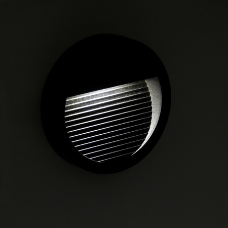 Lampa oprawa schodowa natynkowa LED ogrodowa 3W 60lm IP44 4000K szara Q8 GOLDLUX (Polux)