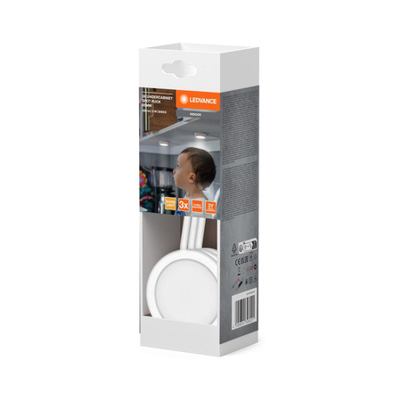 Lampka LED Podszafkowa Listwa 3W 250lm 3000K Ciepła Biały Spot Ledvance