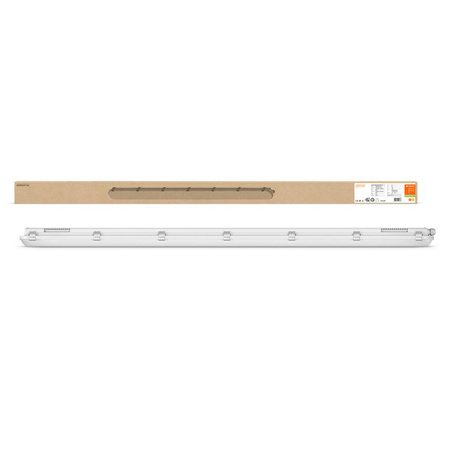 Lampa Oprawa Hermetyczna LED Pyłoszczelna 46W 5750lm 3000K Ciepła Ściemnialna IP65 IK08 Szary Dampproof Ledvance