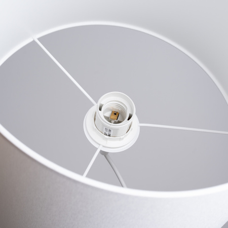 Lampa Sufitowa Wisząca Zwis E27 Żyrandol Owalna Biała Minimalistyczna Nova Sollux