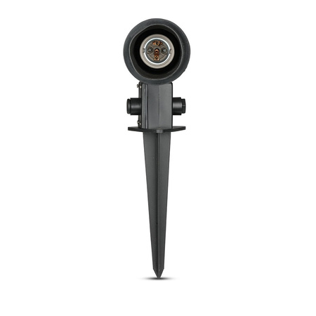Lampa Ogrodowa Reflektor GU10 IP44 Regulowana Czarny VT-769 V-TAC