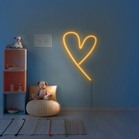 NEON Pasek Elastyczna taśma LED 12V 17W Pomarańczowa IP65 12mm 2m