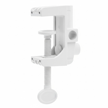 Uchwyt Do Lampek Biurkowych Zacisk Klips do Blatu Biały Lumiled