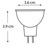 Żarówka LED MR11 2,3W = 20W 184 lm 2700K Ciepła PHILIPS COREPRO