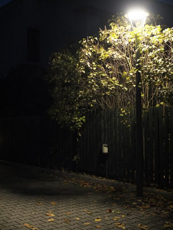 Lampa Ogrodowa Zewnętrzna Stojąca SŁUPEK LED Mars MLS-LB-22A 45W 3700lm 3000K Ciepła 318cm Su-Ma